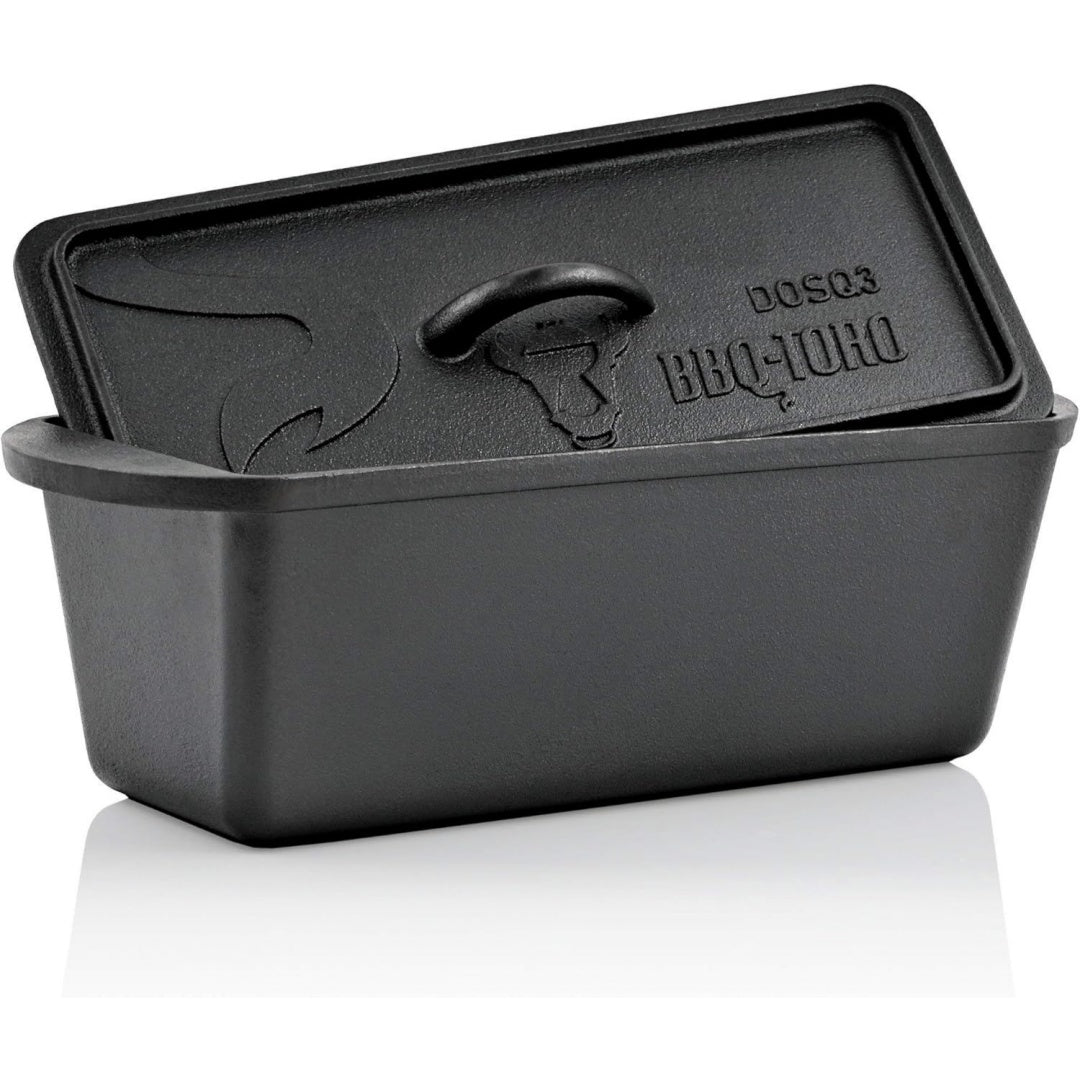 dutch oven brotbacktopf gusseisen kochtopf gusstopf 30 liter i preseasoned - bereits eingebrannt braeter mit deckel backtopf ohne holzkiste