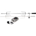 fuer boston hyde 6 grillspiess boston hyde 6 mit fleischklammer elektrischer drehspiess silber 7909