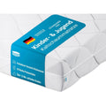 matratze fuer kinder jugendliche - 90x200 cm - spezieller haertegrad oeko-textil-zertifiziert - optimale hygiene dank abnehmbarem waschbarem polyester-bezug - lieferung per paket