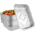 30 stueck aluschalen grill 37 x 26 x 7 cm alu grillschalen 4900ml aluschalen gross alu grillschalen alu tropfschalen grill schale fuer gasgrill braten kochen